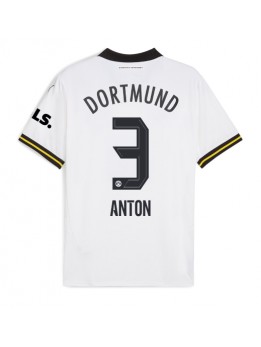 Borussia Dortmund Waldemar Anton #3 Ausweichtrikot 2024-25 Kurzarm